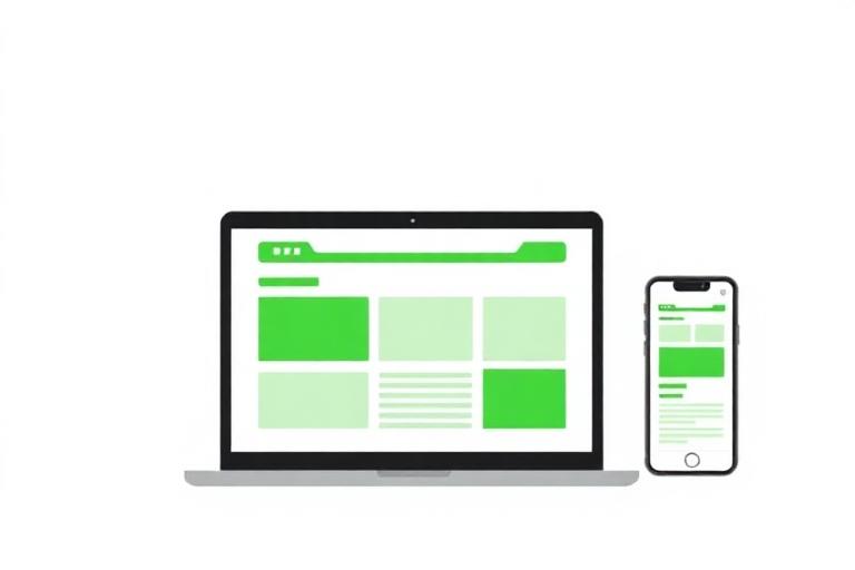 White Label Web Design illustration
